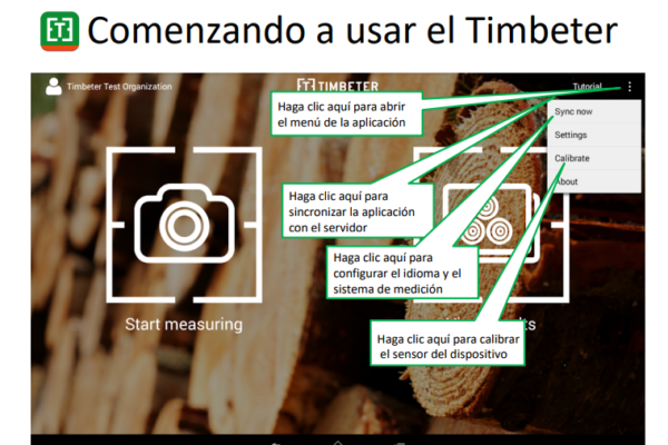 Medición de troncos de madera – Comenzando a usar el Timbeter
